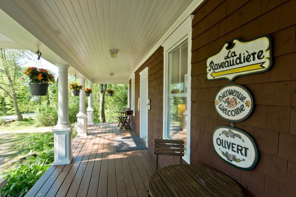 Auberge La Raveaudiere North Hatley Eksteriør billede